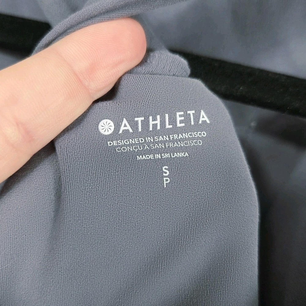 Athleta Running Bundle Women's Small Printed Hustle 3" Shorts & Lavender... - Picture 9 of 10